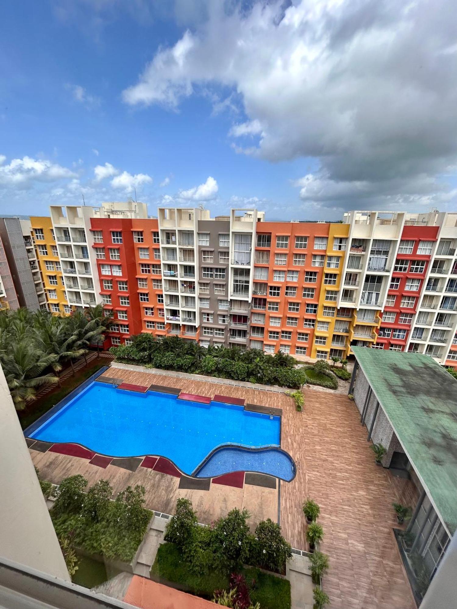 Tata Rio De Goa, Good Stay 2 Bhk Pool View Premium Apartment, 805 Dabolim Exteriér fotografie